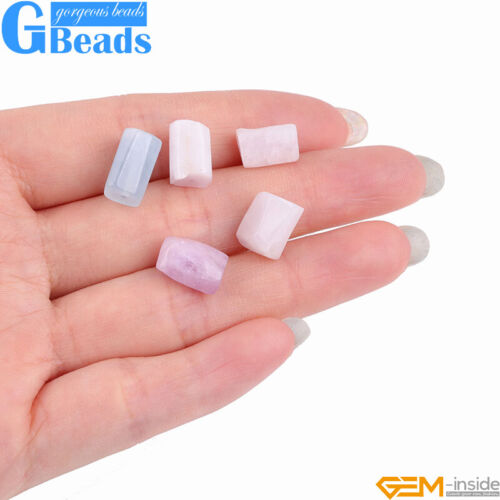 Natural Assorted Gemstone Faceted Tube Column Beads for Jewelry Making 8x12mm - Picture 112 of 192