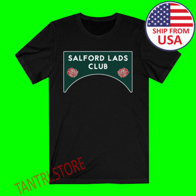 Salford Lads Club Men's Black Size S to 3XL