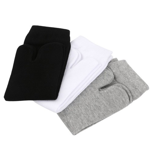 6 Pairs Socks Men Women Kimono Flip-Flop Sandal Split Toe Tabi-Ninja Socks Socks - Picture 9 of 9
