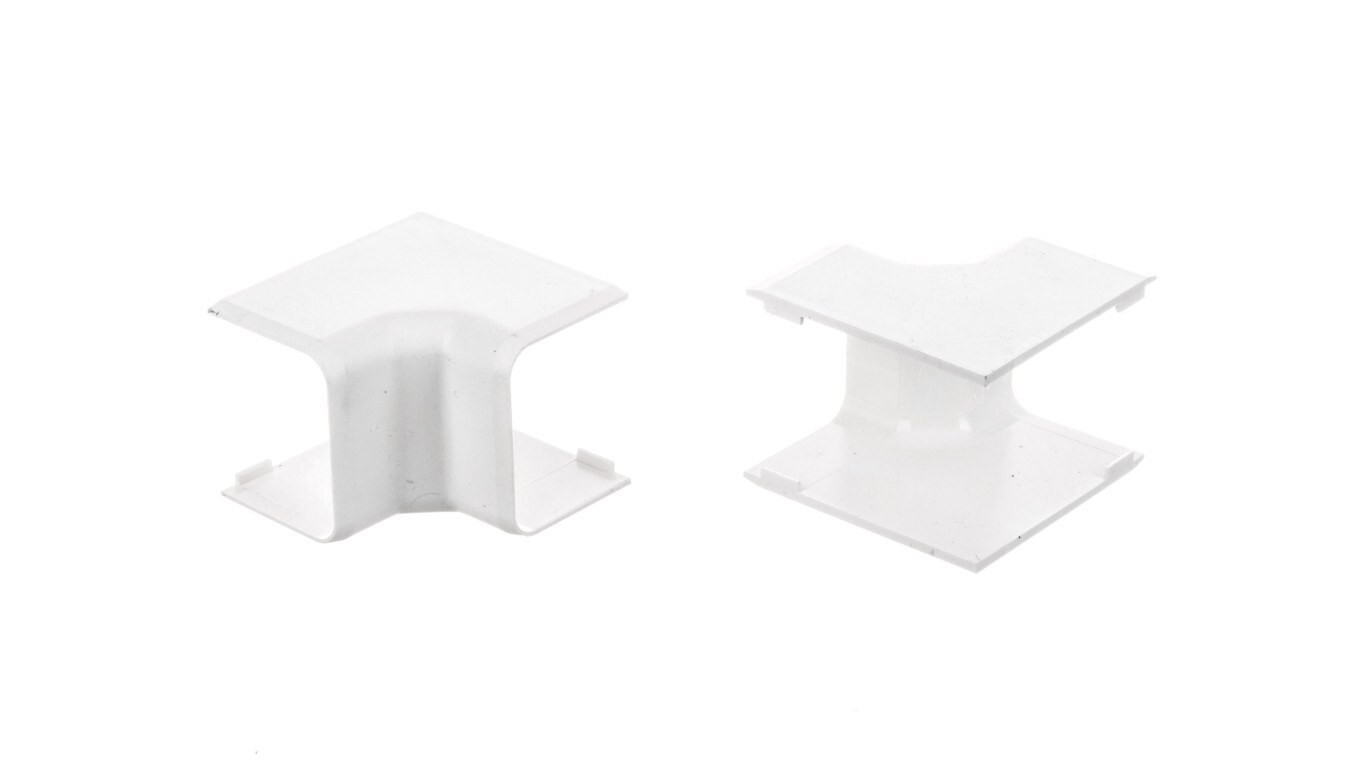 Connecting cover LHD 30x25mm white 8932 /T2UK