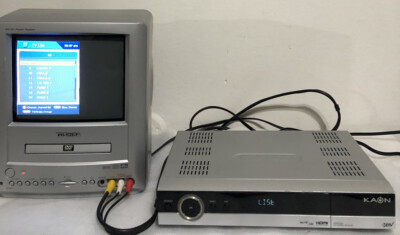 KAON KACF-S660HD MPEG4HD/H.264 Wireless SD/HD-TV Digital Receiver Used Condition