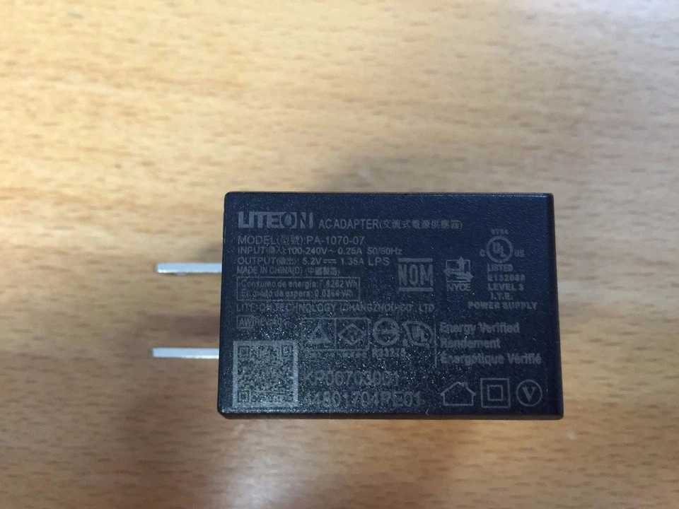 Genuine OEM ACER ICONIA TAB A1-830 A1-810 wall Power Adapter Charger PA-1070-07 - Image 2 of 2