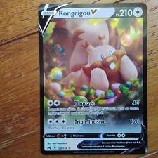 Carte Pokémon Rongrigou V 120/159 Zénith Suprême FR neuve