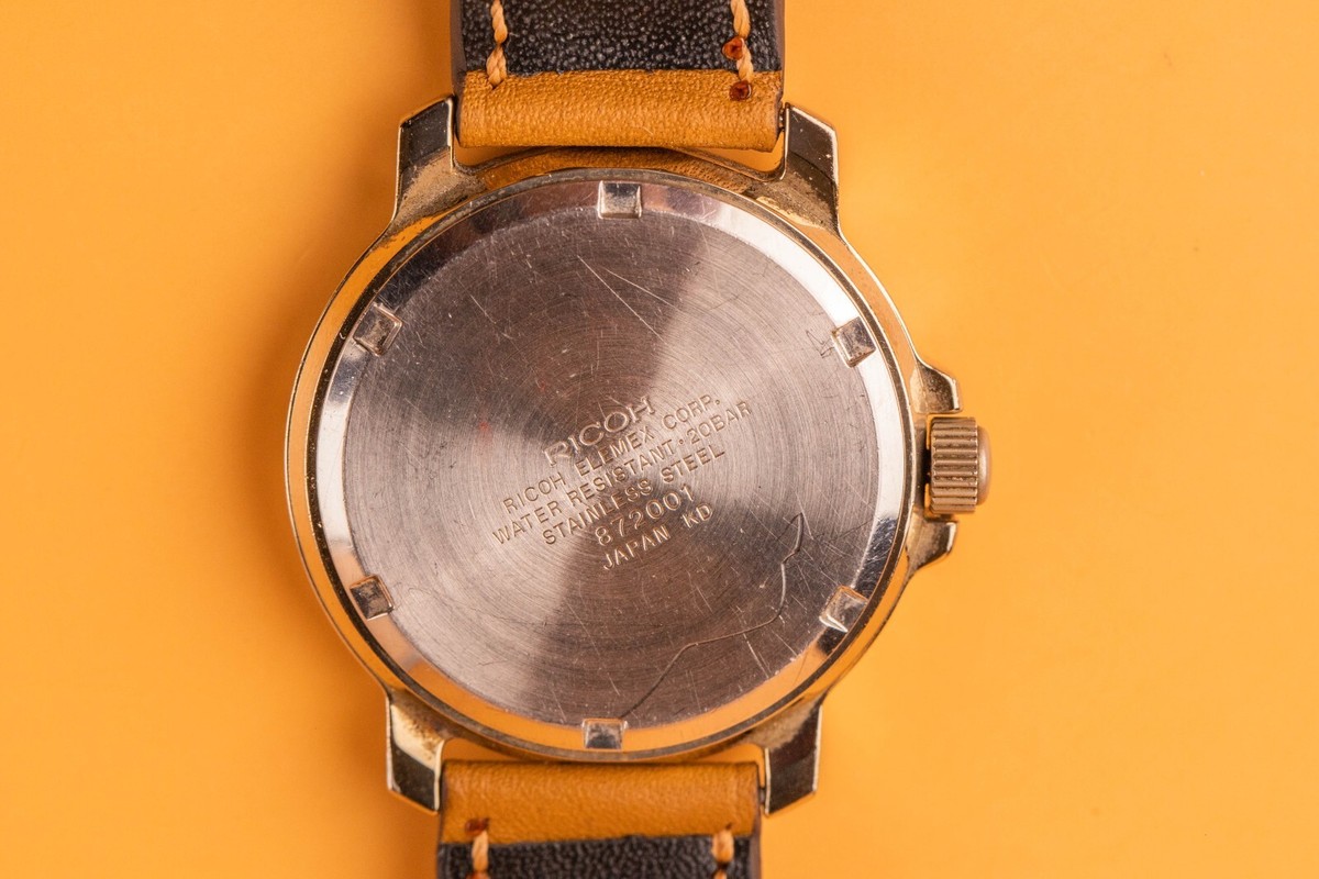 Ricoh Commander 200M Rage Tide Swiss Movement 36mm Mens Ricoh Commander 200M Rage Tide Swiss Movement 36mm Mens