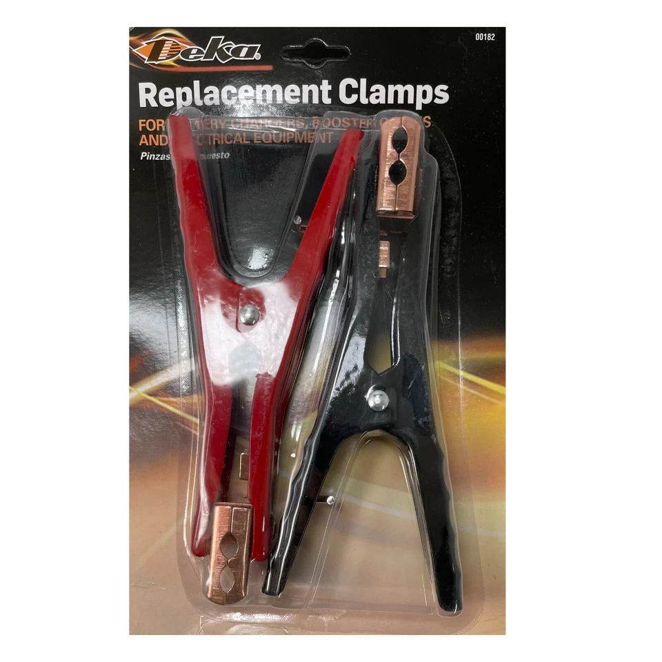 Abrazaderas de cable de refuerzo de puente de batería Deka 00182 de repuesto de alta resistencia de 4-8 AWG Foto 2 de 4