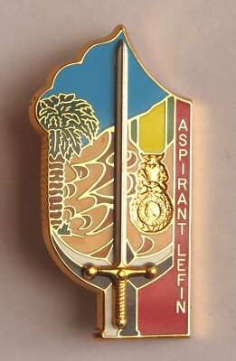 Promo EOR EAI de Montpellier, ASPIRANT LEFIN, Algerien, Militärmedaille, 1959