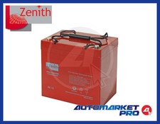 BATTERIA SIGILLATA AGM ZENITH ZGL 12V 55Ah PRESTAZIONI ELEVATE NAUTICA CAMPER