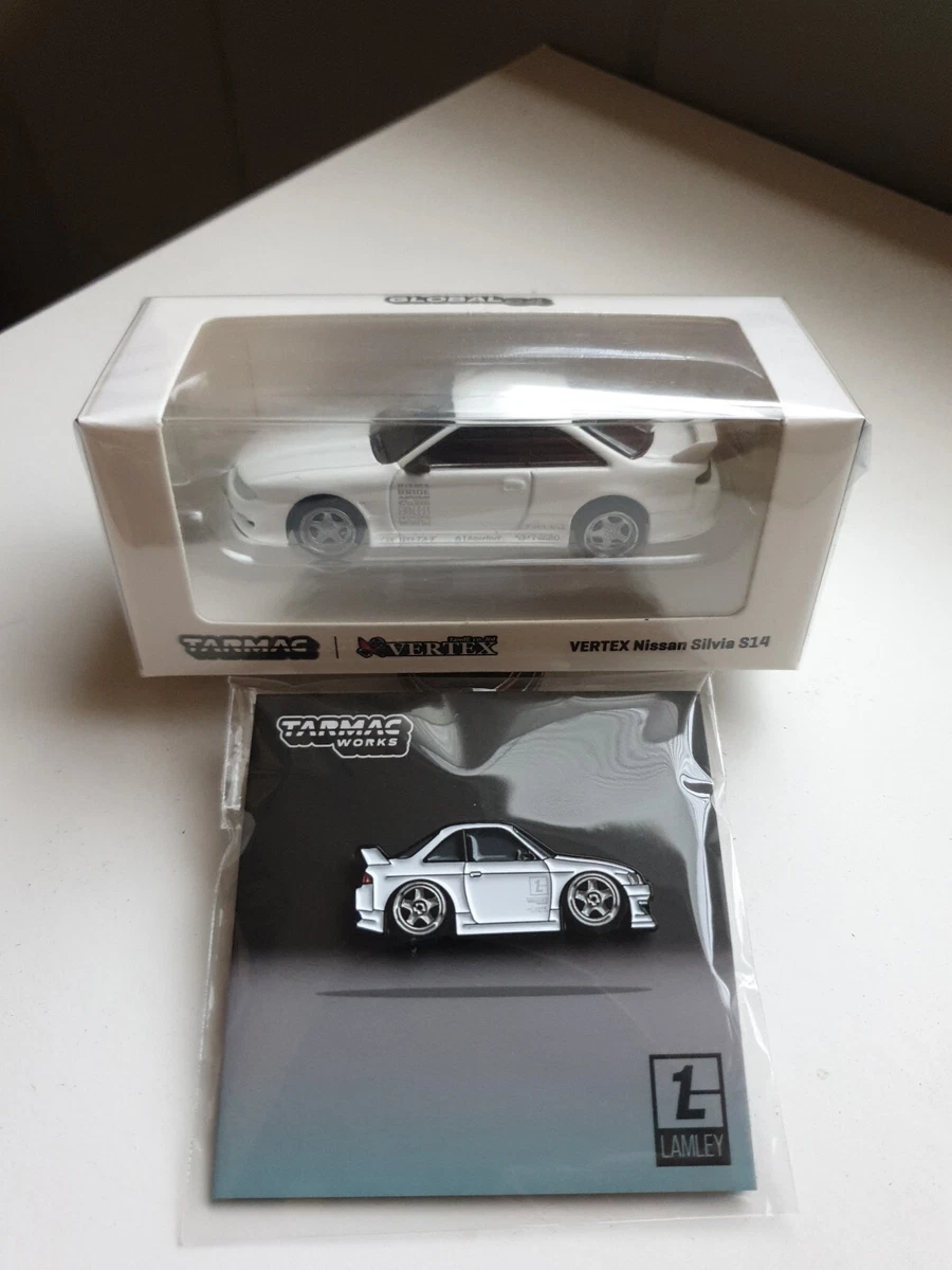 Leen Customs Nissan Silvia S14 x Lamley Group Tarmac Works Ltd Edition Diacast