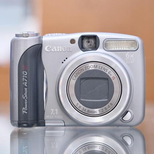 Article de travail machine célèbre Heisei rétro CCD Canon Powershot A710 Is - Photo 1 sur 11