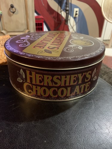 Hershey's Chocolate tin, brown tin, chocolate VINTAGE - Picture 5 of 5