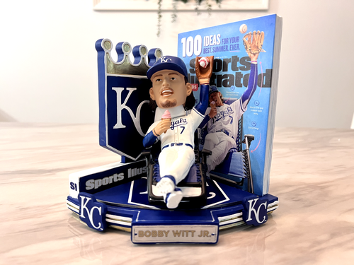 Bobby Witt Jr Kansas City Royals Rookie Sports Illustrated Cover Bobblehead - Picture 2 of 5