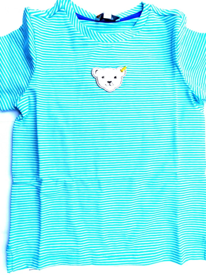 STEIFF summer brights Shirt , grün gestreift gr. 98-116 - Bild 1 von 1
