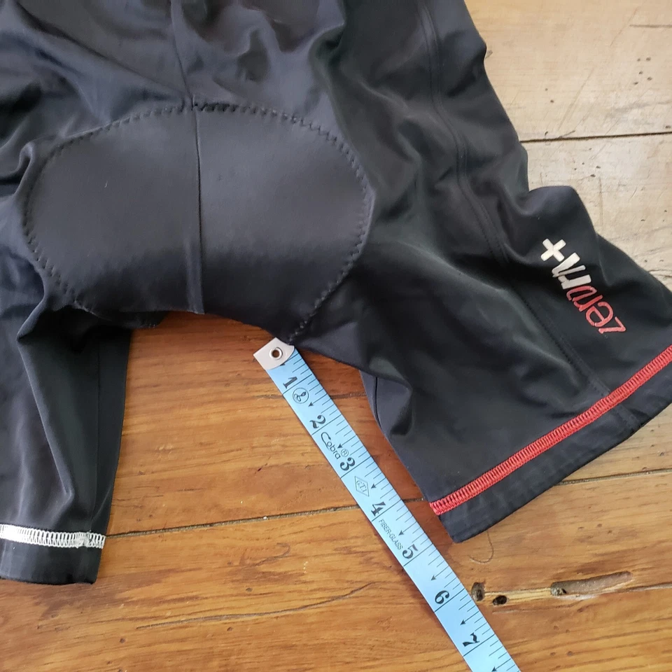 Culotte con tirantes de ciclismo pequeño ZeroRH para hombre vintage Italia 5" 14" (8/10) S Foto 3 de 4