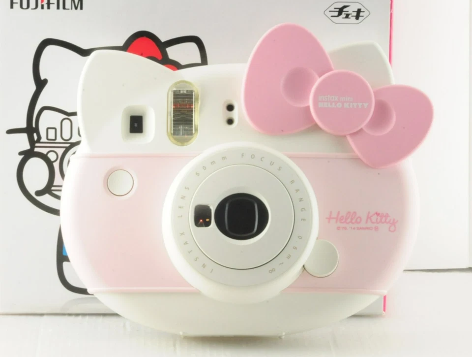 EE. UU. incluye impuestos Fujifilm Instax Mini Hello Kitty Cheki cámara instantánea de Japón Foto 2 de 4