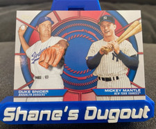 2025 Topps Baseball Series 2 Duke Snider/Mickey Mantle #DD-13 Dynamic Duos