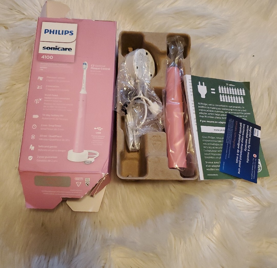 Philips Sonicare 4100 Powered HX3681/26 Sonic Electric Toothbrush