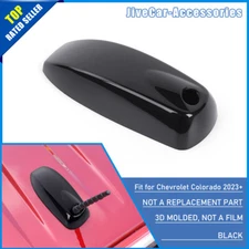 Black Top Roof Antenna Cap Cover Decor Trim Cover For Chevy Colorado CANYON 23+