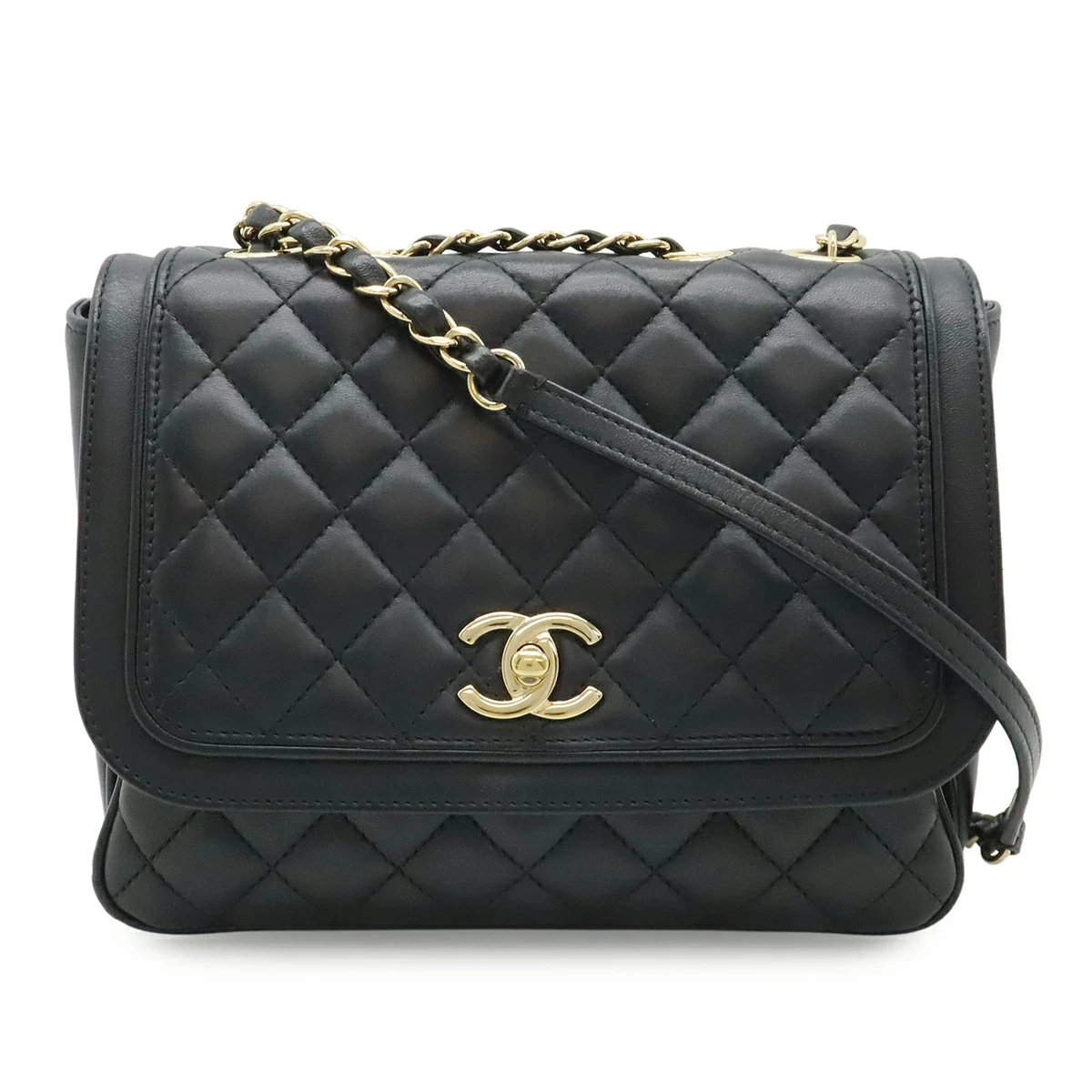 CHANEL ケース ブラック チェック柄 CHANEL Checkered Bags & Handbags for Women for sale | eBay