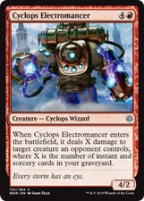 x4 Cyclops Electromancer - War Of The Spark - NM - MTG