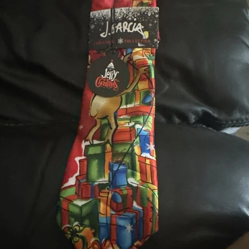 Men's Jerry Garcia - "Jerry Christmas" Tie Christmas Collection NWT - Very RARE! - product listing photo