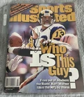 ST LOUIS RAMS KURT WARNER SUPER BOWL MVP SIGNED SPORTS ILLUSTRADED  COLOR PHOTO