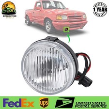 Fog Light Clear Lens LH or RH Plastic Lens w/ Bulb For 99-00 Ford F-150