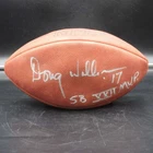 Doug Williams  Offical NFL Football Signed Auto SB XXII MVP AZ682