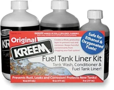 Kreem 3-Part Combo Pack Fuel Tank Liner Kit for 2.5 Gallon Tank