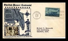 DR JIM STAMPS US COVER SWEDISH PIONEER CENTENNIAL FDC SCOTT 958 CROSBY PHOTO