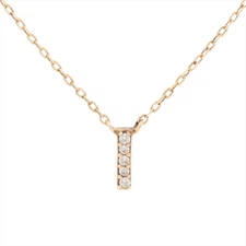 ete diamond Necklace K10(YG) 0.8g 0.02