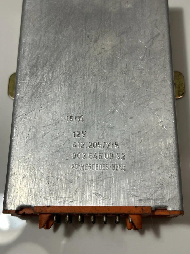 Amplificador de control de crucero Mercedes Benz 190E 260E 560SL W124 300TE 0035450932 Foto 2 de 4