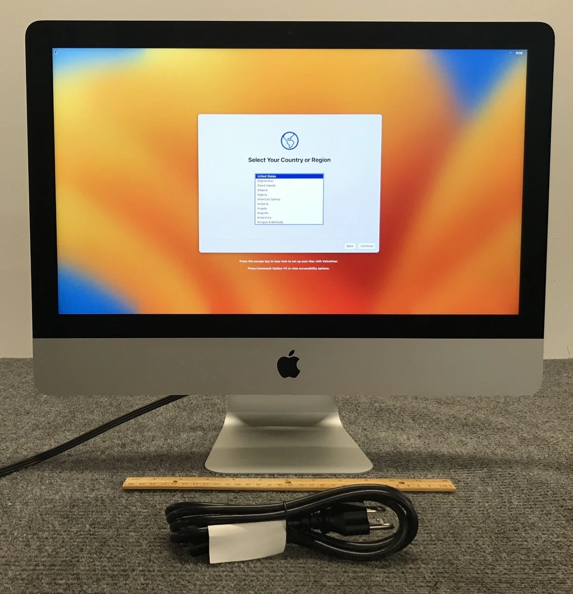 Apple iMac Retina 4K 21.5インチ 2017 Core i5-7400 3GHz 16GB 1TB 