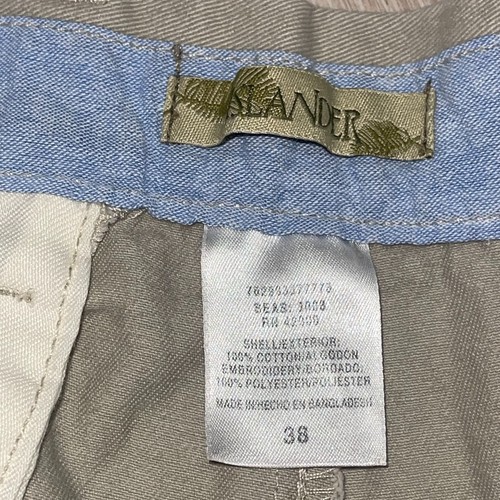 Jetty Coastal Swim Trunks, Shorts Palm Trees Beach Size 40 Green Blue - Picture 6 of 10
