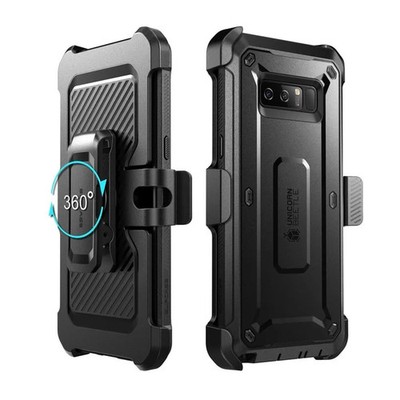 SUPCASE Unicorn Beetle Pro Case for Samsung Galaxy S8 Holster Case Black NEW