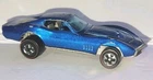 Hot Wheels Redline 1967 Custom Corvette Blue