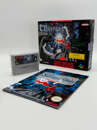 Terranigma Big Box Nintendo SNES con consulente di gioco ottime condizioni scatola originale retrò - Foto 7 di 16