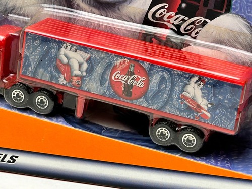 Matchbox Big Movers 1:87 Scale Mack Semi Truck & Trailer, Coca Cola - Picture 9 of 13