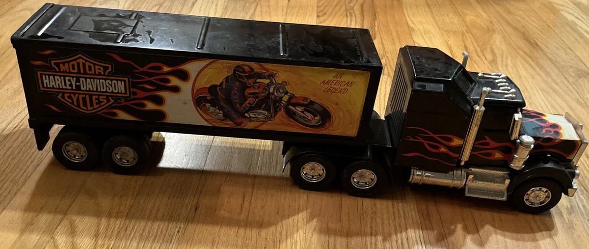 CAMION VINTAGE 1981 MATCHBOX KENWORTH NASA AVEC REMORQUE LIT BAS