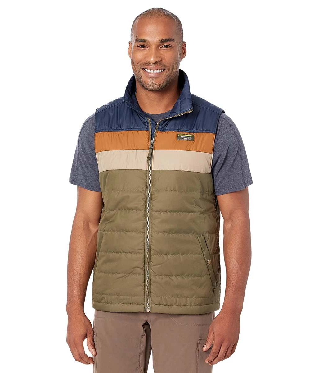 Man's Coats & Outerwear L.L.Bean Mountain Classic Puffer Vest Color-Block