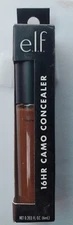 Elf Concealer - Rich Ebony Brown #85858 - 16 HR Camo Concealer Full Matte 