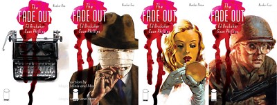 The FADE OUT (4) Issue Run #1 2 3 4 Brubaker/Phillips Comic iMAGE 1st print set