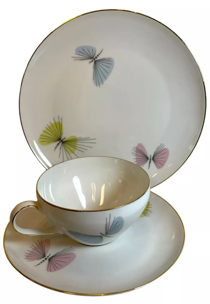 Porcelain Dinnerware Set Cups Saucers