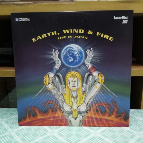 Earth, Wind & Fire - Live In Japan Laserdisc - Picture 1 of 5