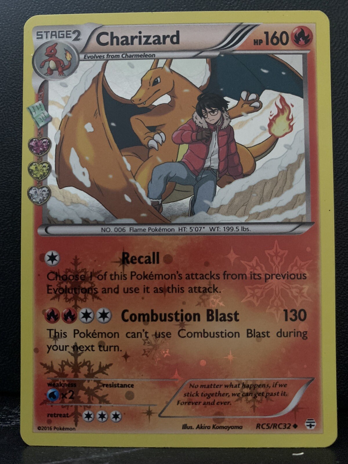 Charizard Holo Rare - XY Generations RC5/RC32 - Pokemon Card - Near Mint / NM