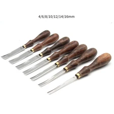 Professional Leather Craft Wide Edger Skiving Bevelers Trimming Tool Sandalwood