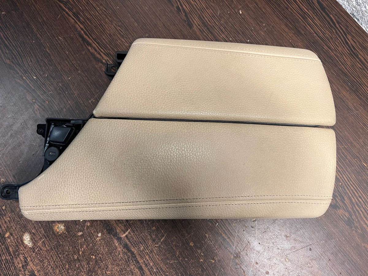 Mittelarmlehne Armlehne Vorne Beige Leder BMW F10 F11 9216891 Orig 