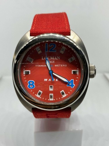 OROLOGIO LOCMAN UOMO MARE TITANIO/PELLE REF.132 NUOVO !! -30% OFF | eBay