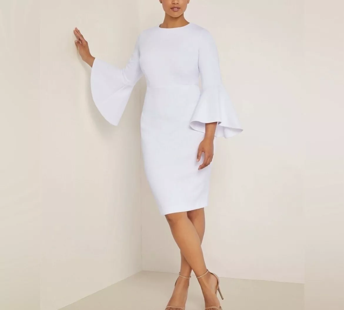 Eloquii fit and flare dress hot sale