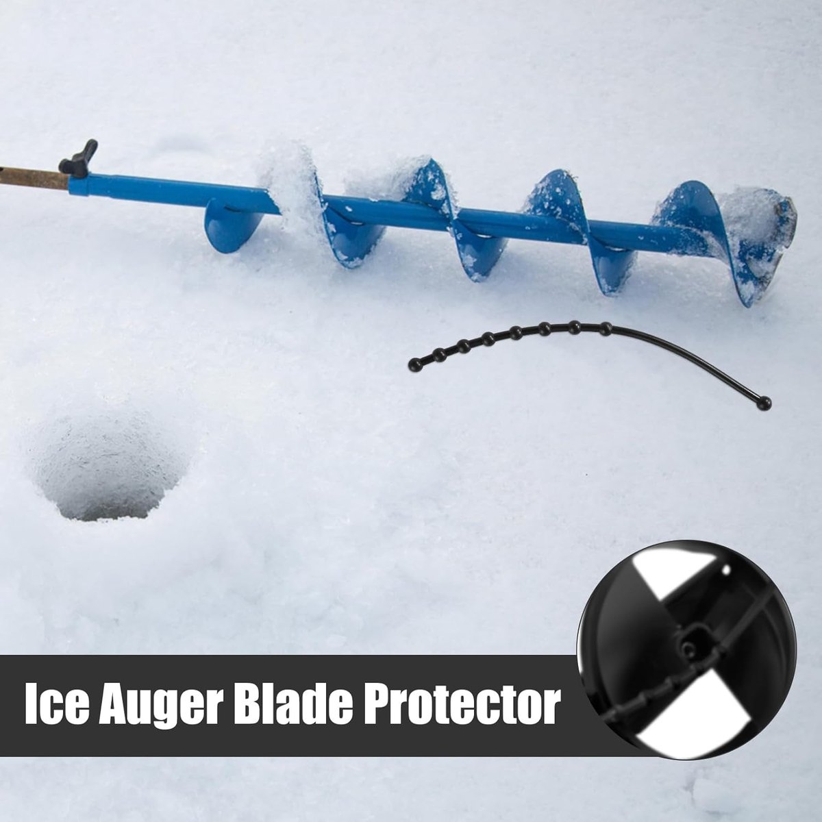 Inch Ice Auger Clam Ice Auger Plate With A 6