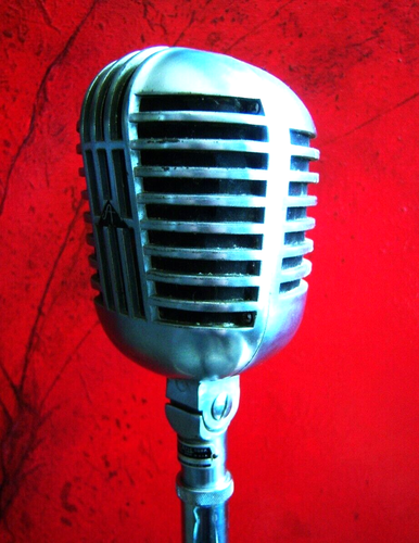 Vintage RARE 1950s Astatic DR-10 crystal microphone w period Atlas DS-5 stand - Picture 12 of 16